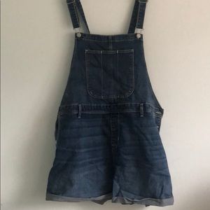 OLD NAVY jean/short overalls